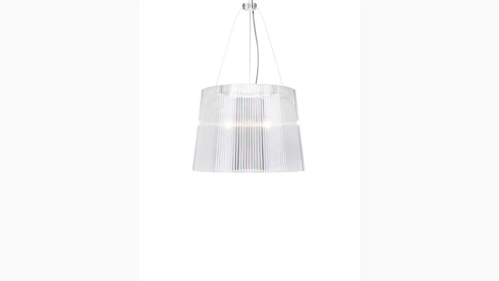 Ge' Transparent suspension lamp by Kartell