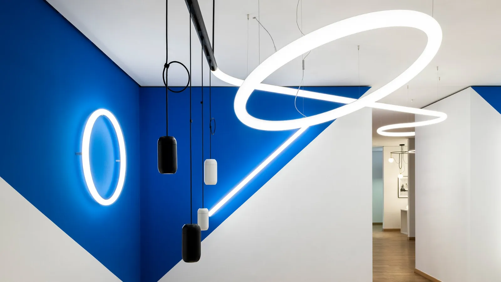 Artemide's Gople System lamp.