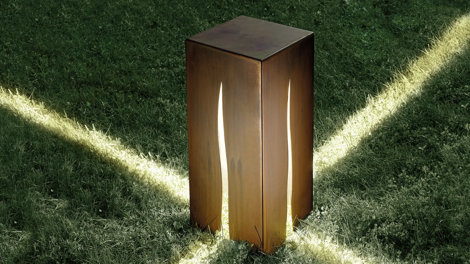 Artemide Granite Outdoor Lamp.