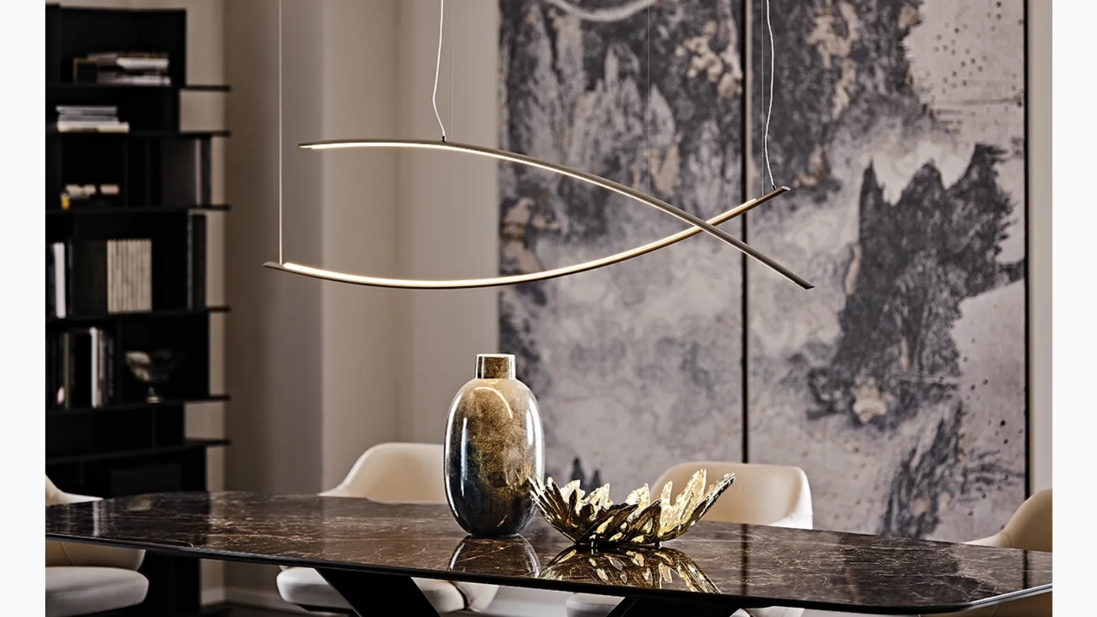 Katana suspension lamp by Cattelan Italia