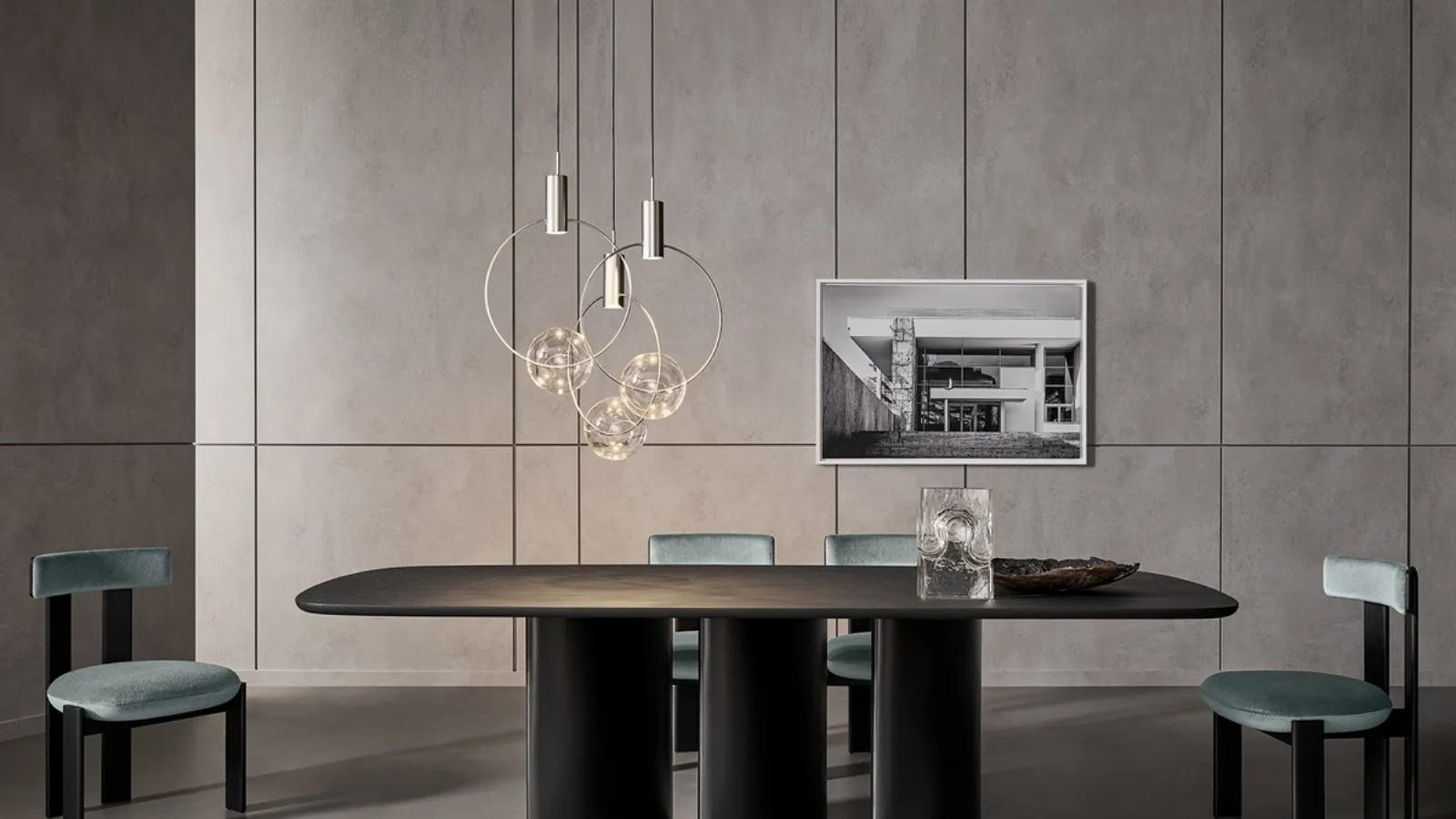 Keshi hanging lamp by Bonaldo.
