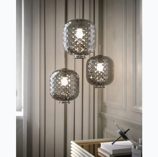 Lantern pendant lamp by Tonin Casa