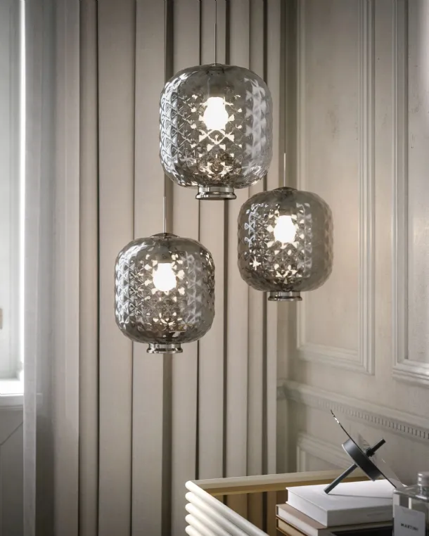 Lantern pendant lamp by Tonin Casa