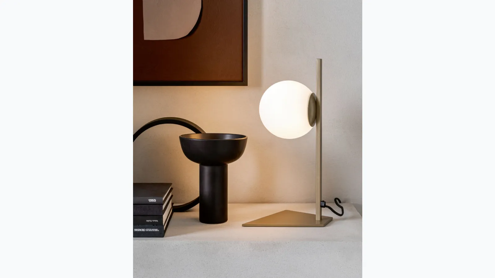 Table lamp Meridian T by Riflessi.