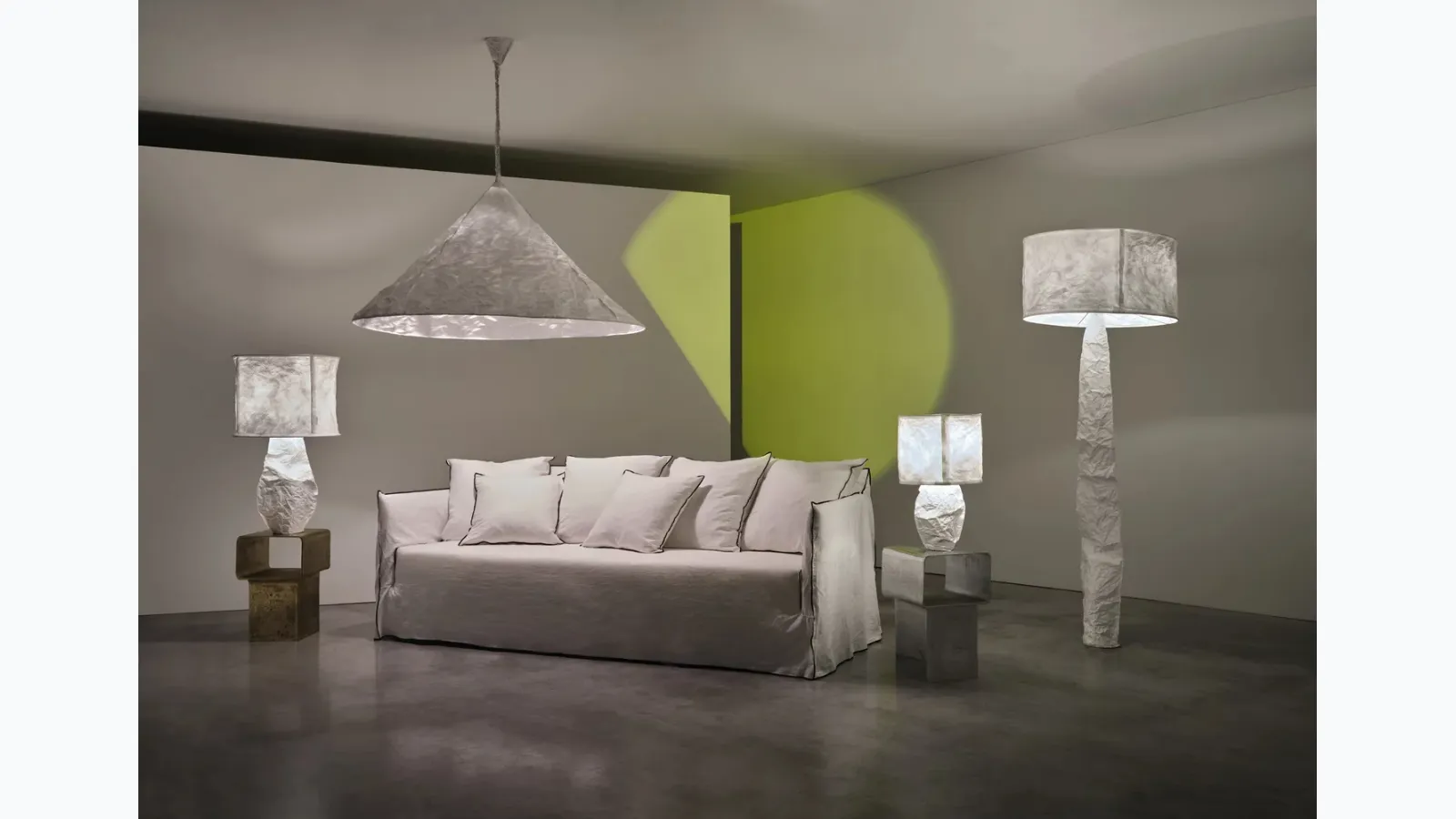 Pajama pendant lamp by Gervasoni