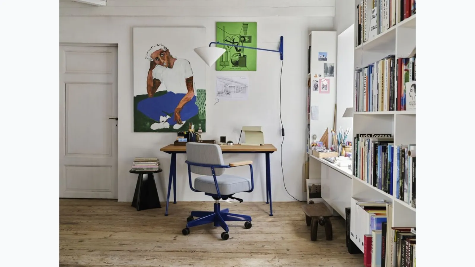 Vitra's Petite Potence wall lamp.