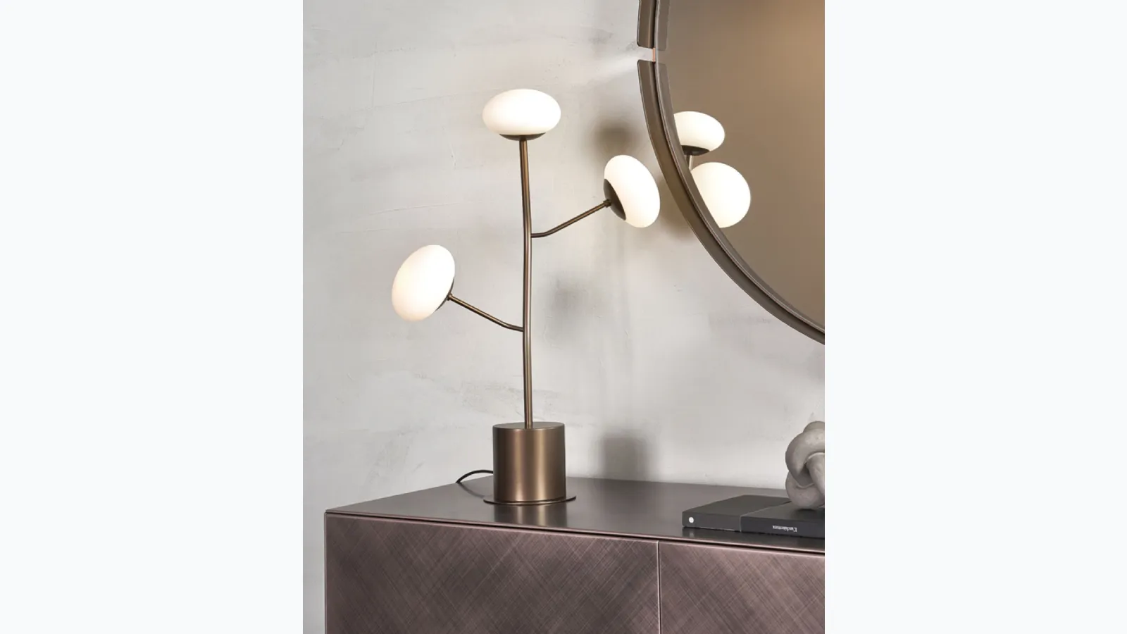 Ramy T table lamp by Riflessi.