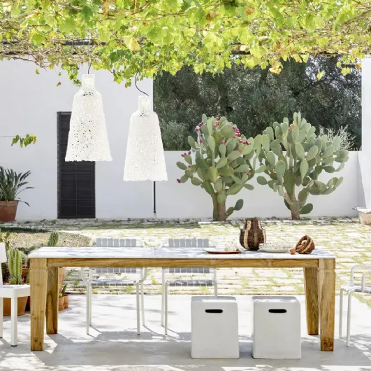 Random Outdoor suspension lamp in polyethylene by Gervasoni