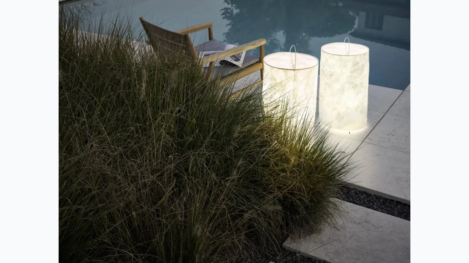 Outdoor Ripple lamp by Gervasoni