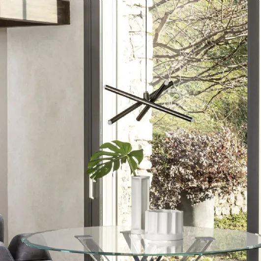 Shangai S hanging lamp by Riflessi