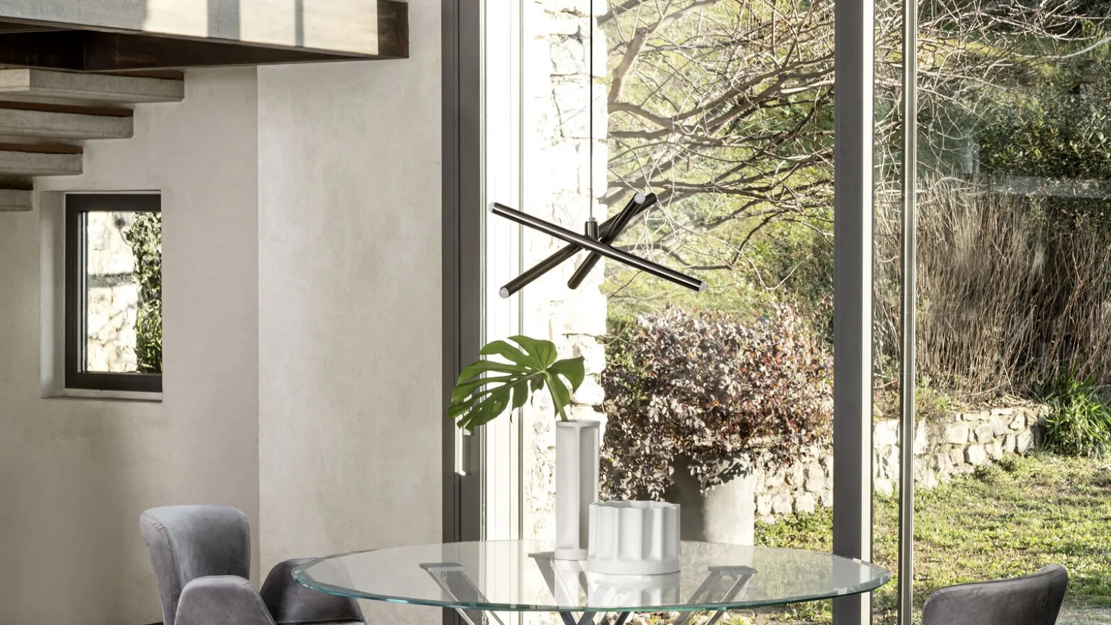 Shangai S hanging lamp by Riflessi