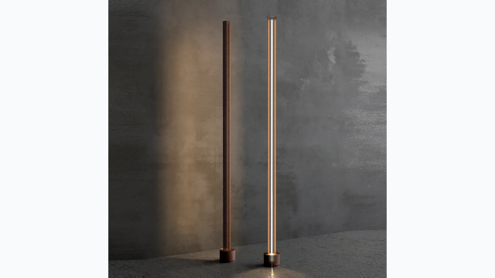 Spiridon floor lamp by Adriani and Rossi