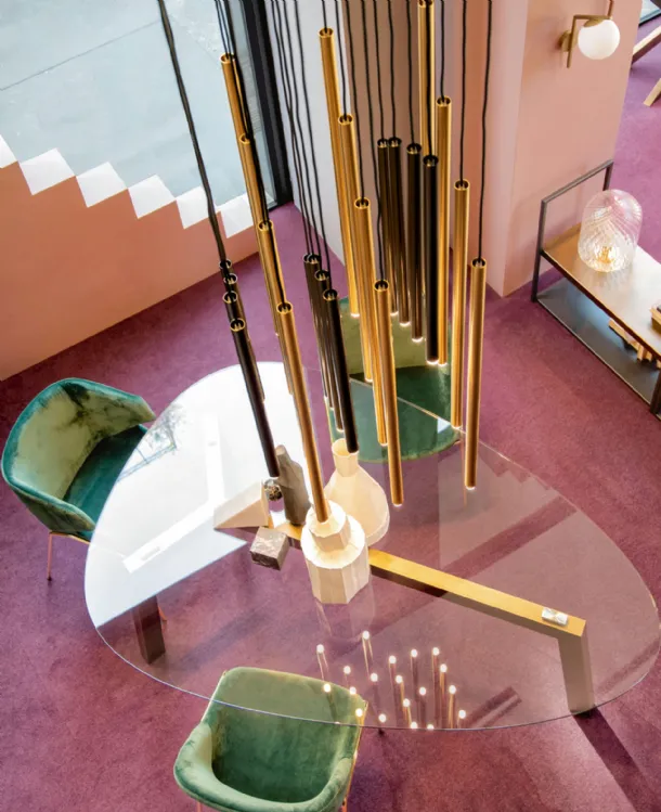 Suspension lamp Stilo S by Riflessi.