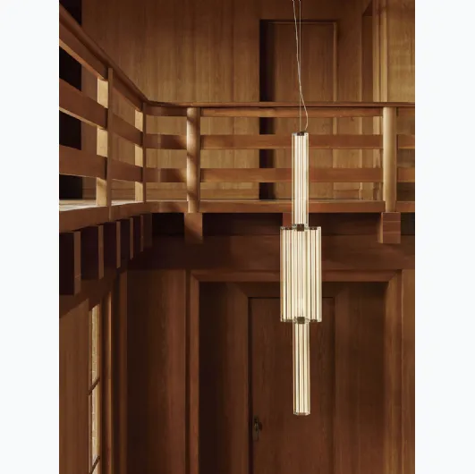 SuperWire Suspension glass lamp by Flos
