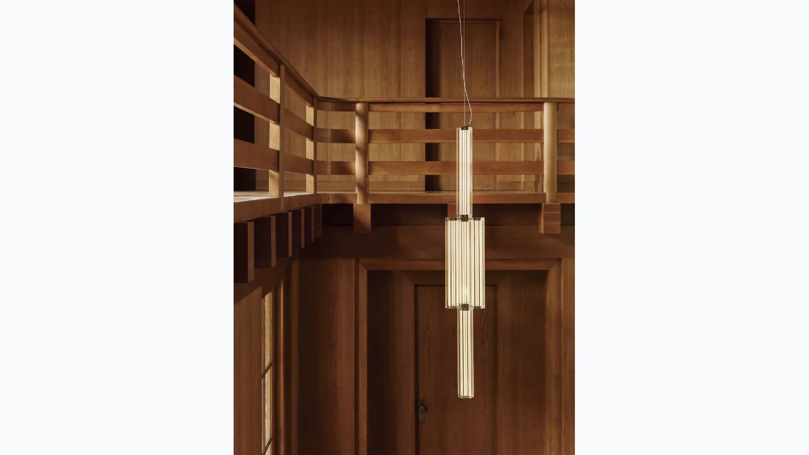 SuperWire Suspension glass lamp by Flos