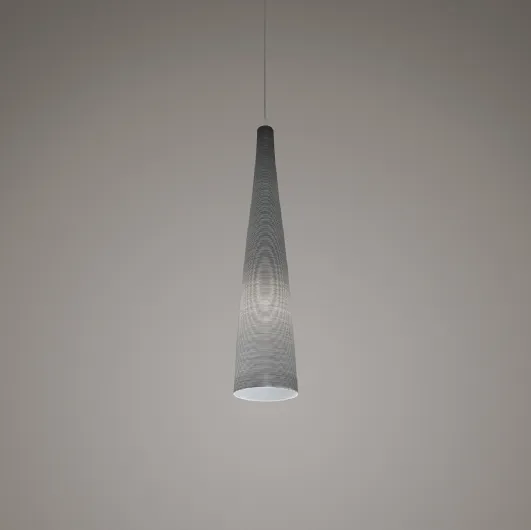 Fiber-reinforced carbon Tite suspension lamp by Foscarini