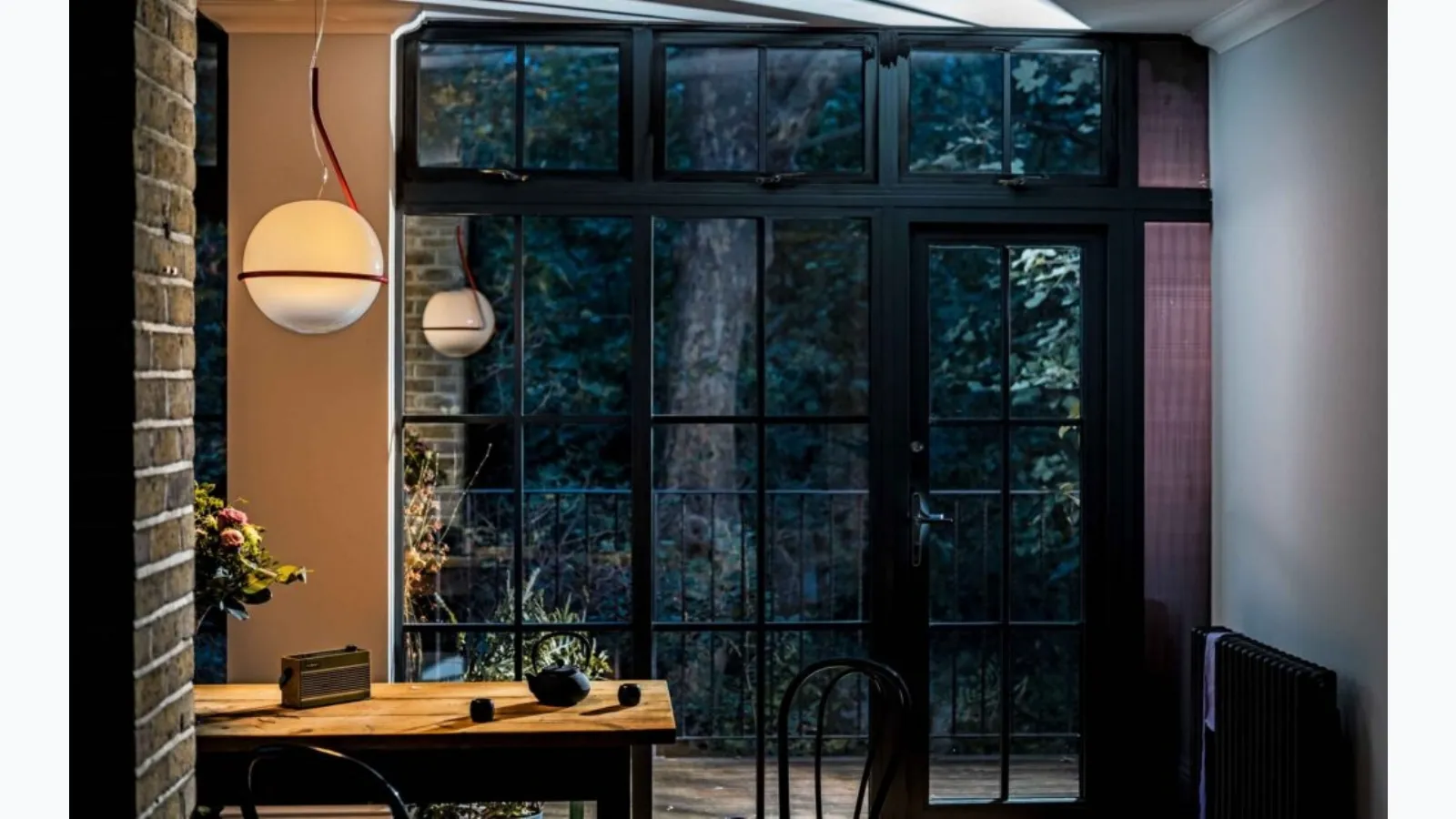 Round suspension lamp by Foscarini