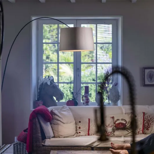 Twiggy Wood floor lamp by Foscarini