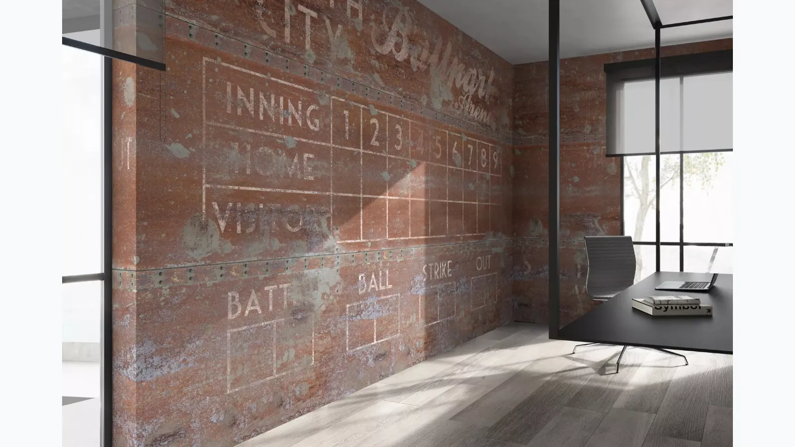 Ballpark wallpaper by Glamora