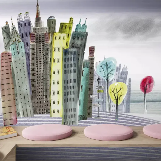Wallpaper Beyond The City by Glamora.