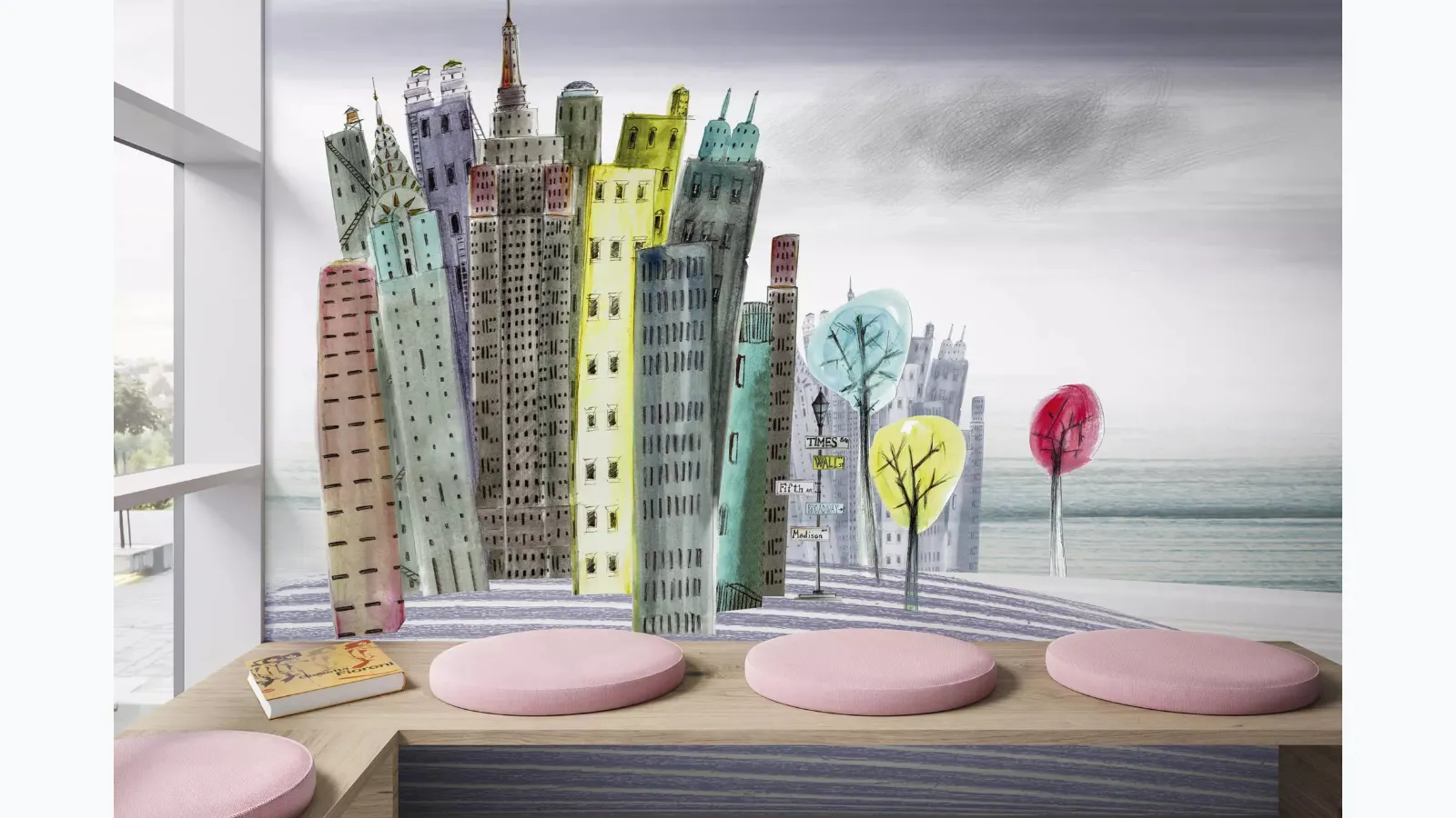Wallpaper Beyond The City by Glamora.