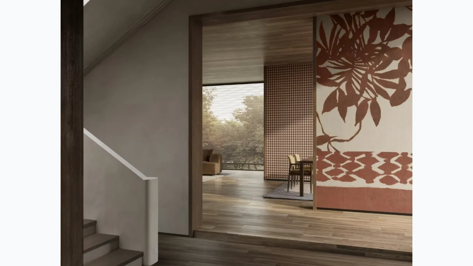 Boheme Fleur wallpaper by Glamora.