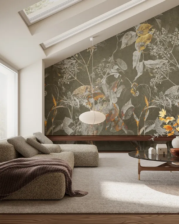 Wallpaper White Ink Canticle