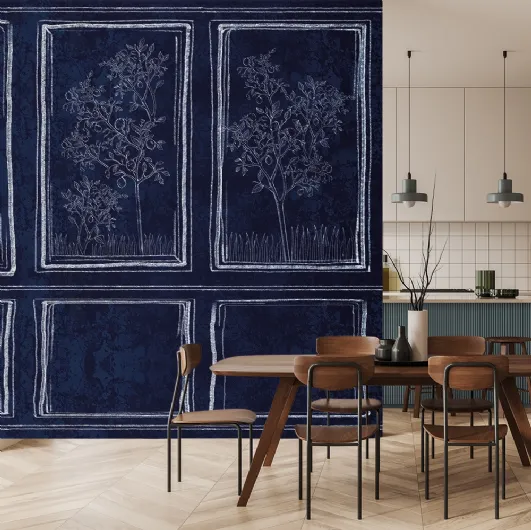 Drawn Lemons wallpaper by Adriani and Rossi.