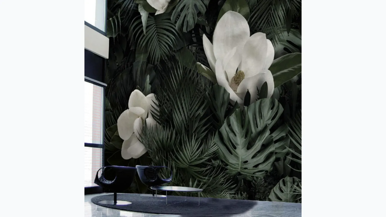 Hidden Flower floral wallpaper by Adriani and Rossi