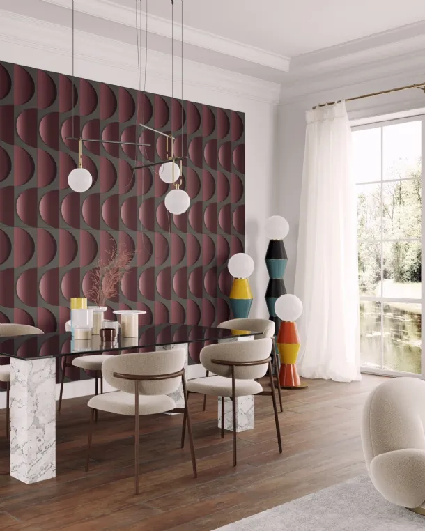 Wallpaper Tied in White Ink