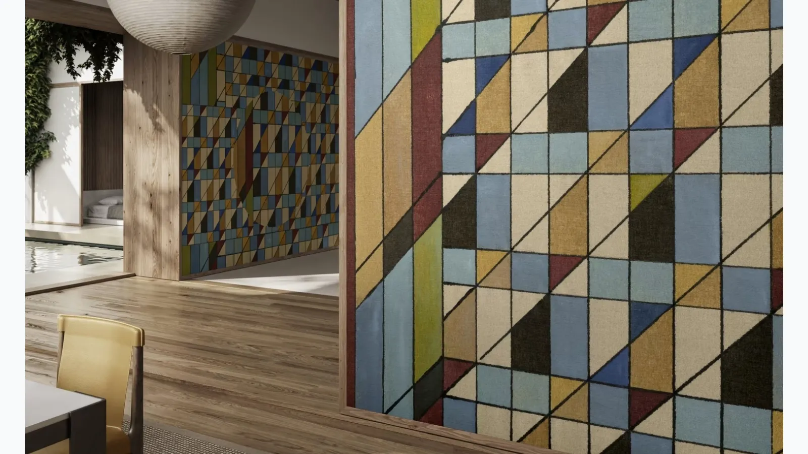 Wallpaper Mosaic by Glamora