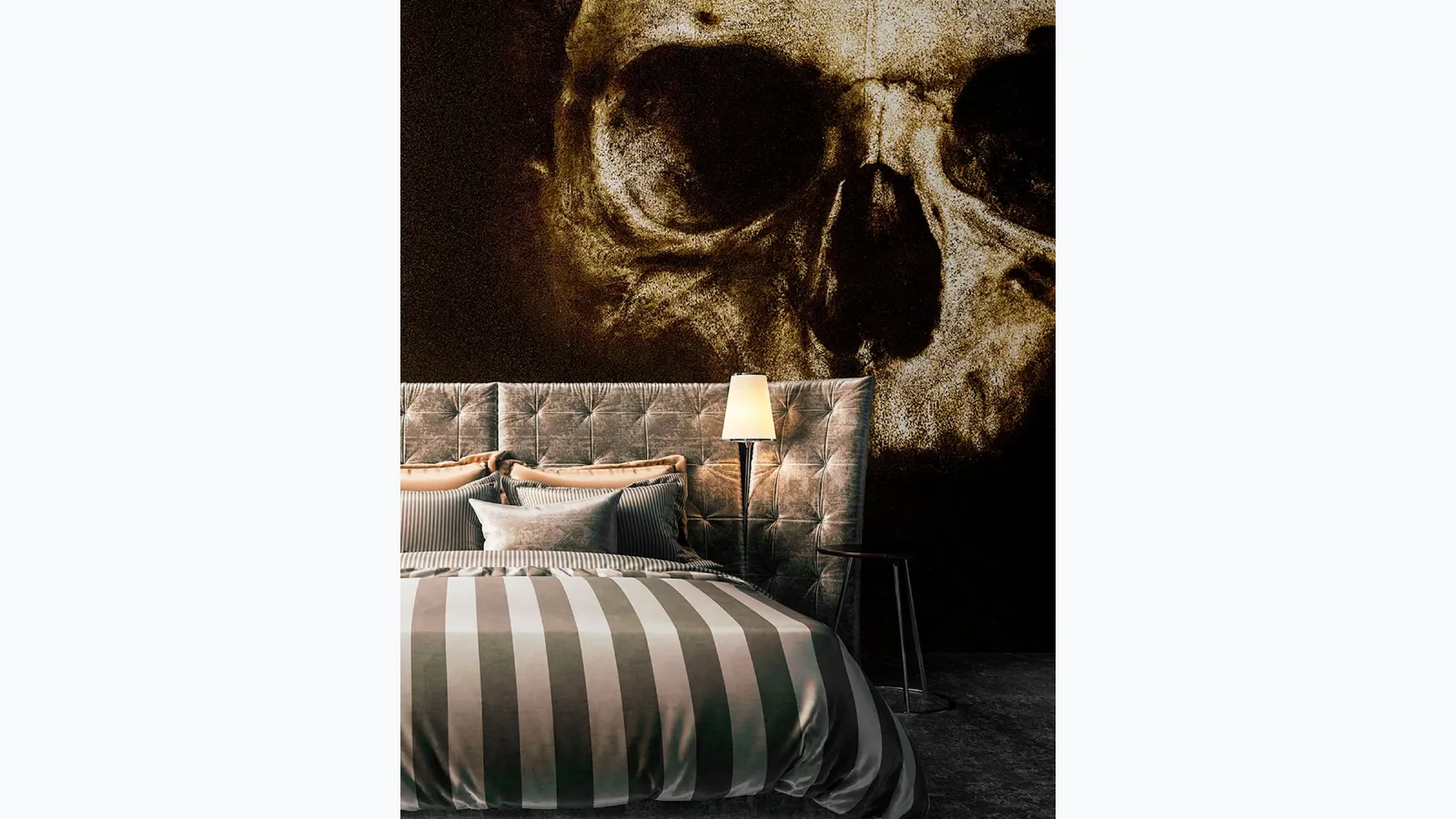 Wallpaper with artistic illustration Nihil II by Inkiostro Bianco.