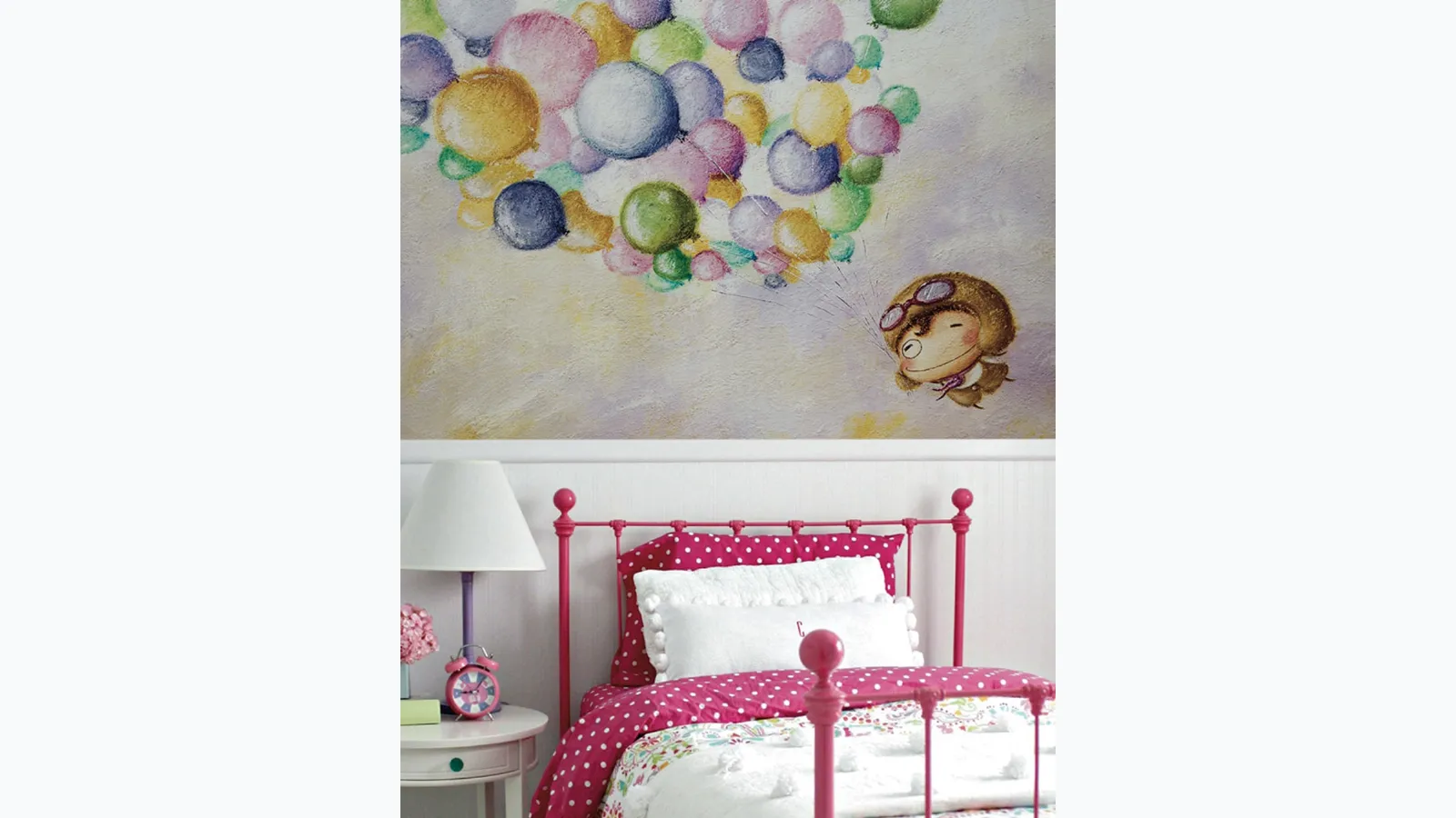 Children's wallpaper with artistic illustration Song of Memory 9 by Inkiostro Bianco.
