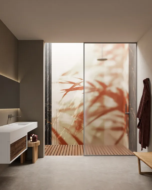 Stoneglass Wallpaper White Ink