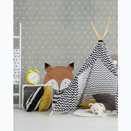 Wallpaper with Sweet Dreams children's illustration by Inkiostro Bianco.