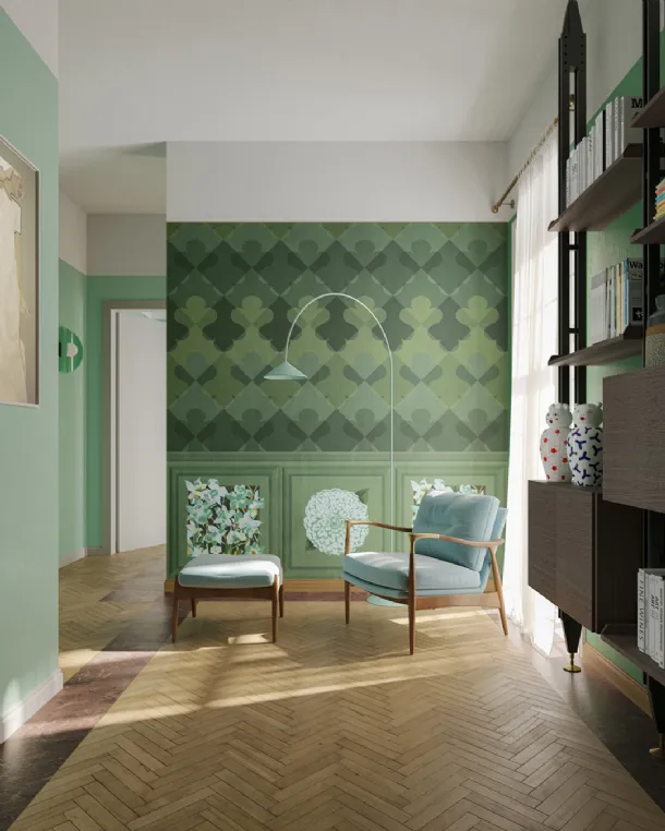 Vanity Bloom Zigano wallpaper by Inkiostro Bianco