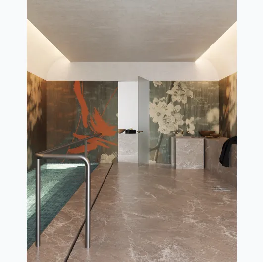 White Ink Yukata Wallpaper.