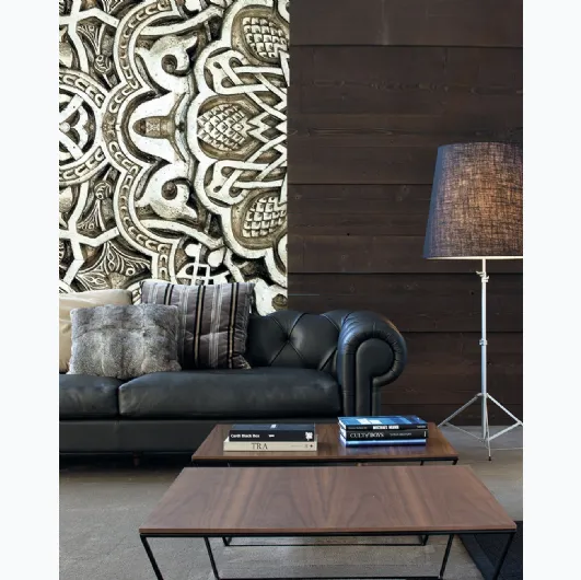 Zuma ethnic style wallpaper by Inkiostro Bianco