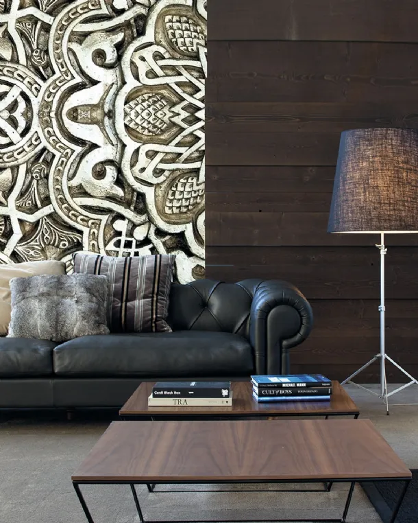 Zuma ethnic style wallpaper by Inkiostro Bianco