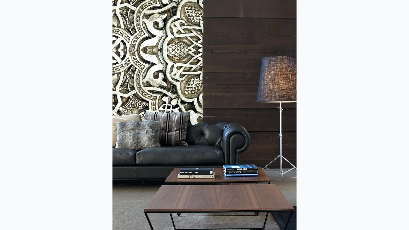 Zuma ethnic style wallpaper by Inkiostro Bianco