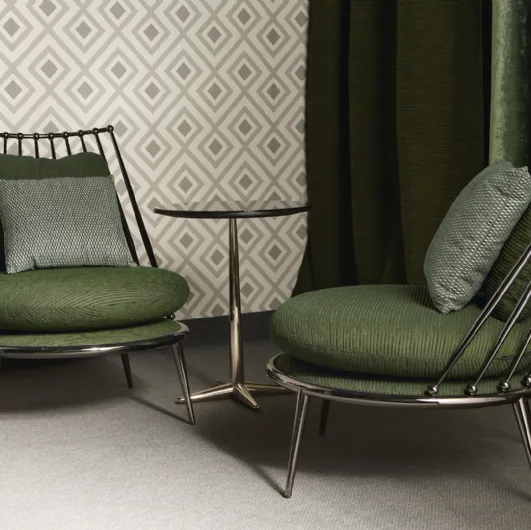 Aurora Bacchettata armchair by Cantori