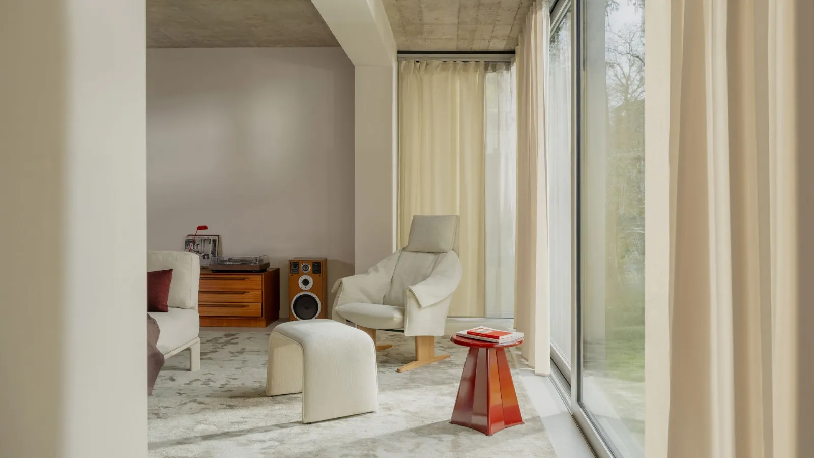Vitra Bascule Highback & Bench Armchair