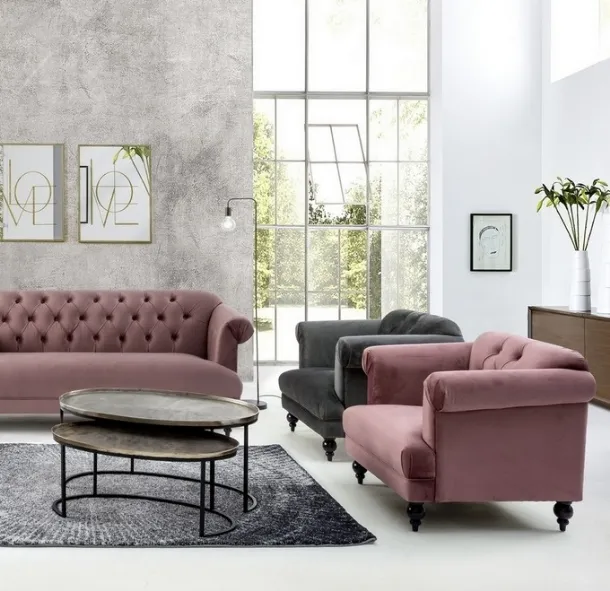 Bizzotto's Blossom velvet armchair.