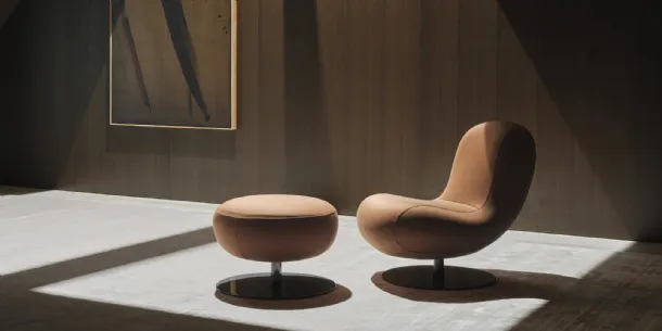 Bosco Design Armchair by Molteni & C