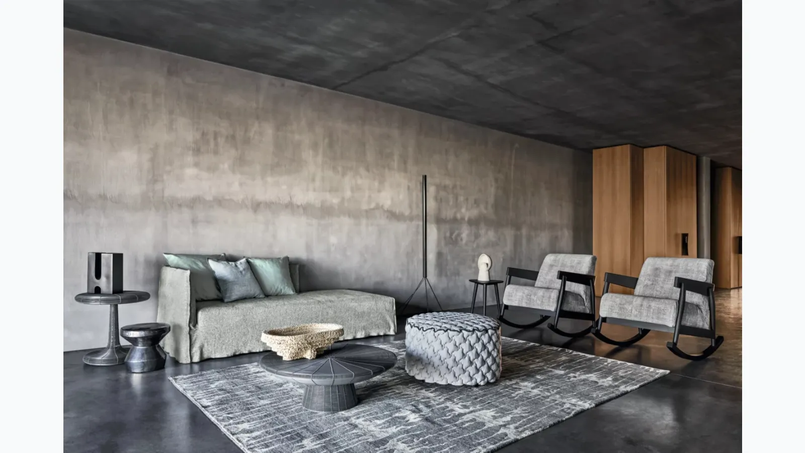 Gervasoni's rocking chair Brick.