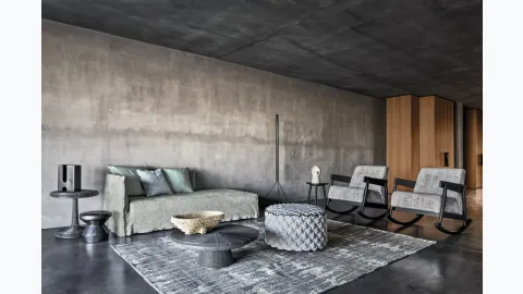 Gervasoni's rocking armchair Brick.