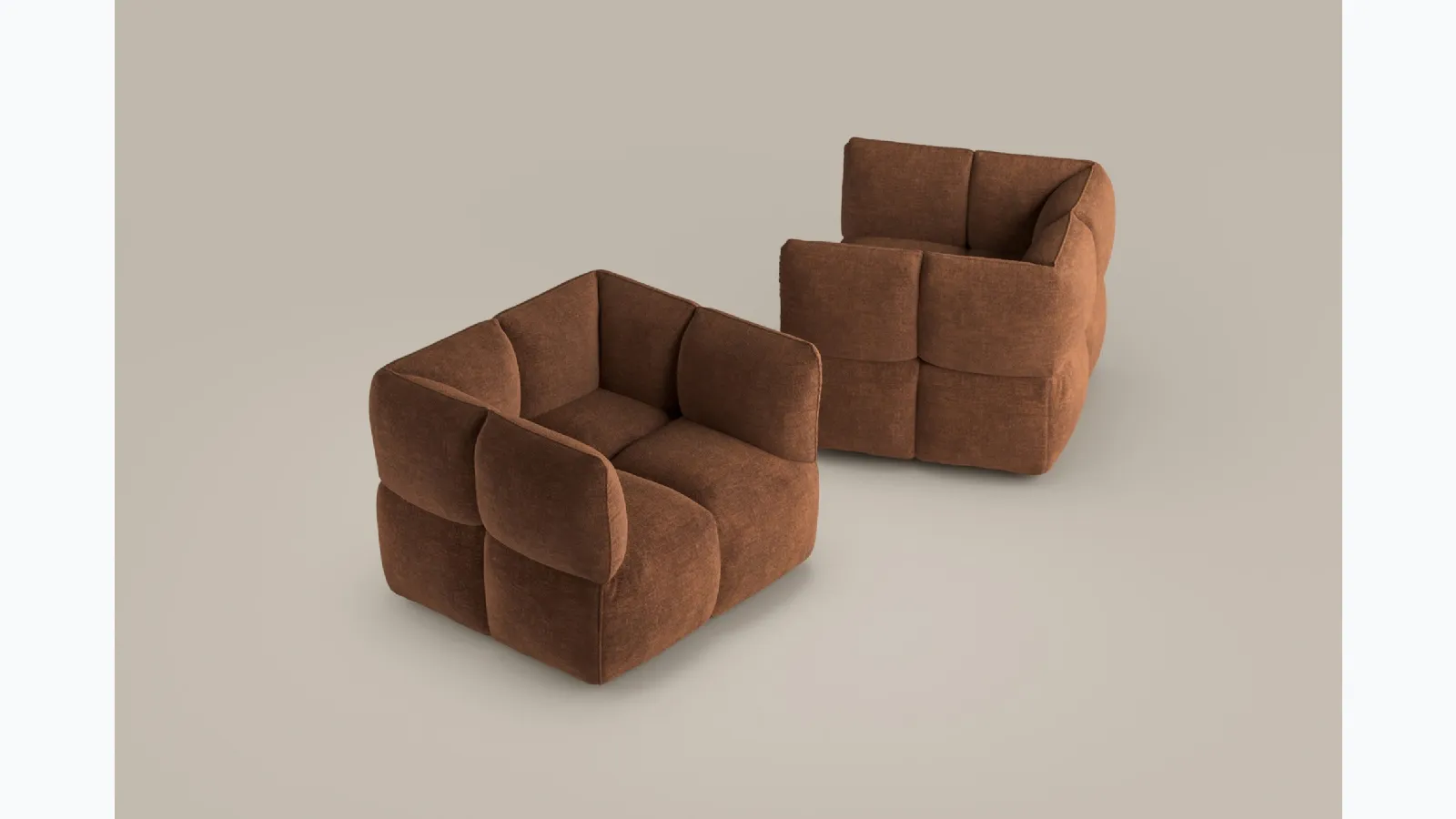 Brik armchair by Bonaldo