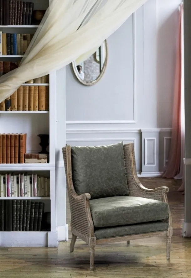Classic Carolina armchair by Bizzotto