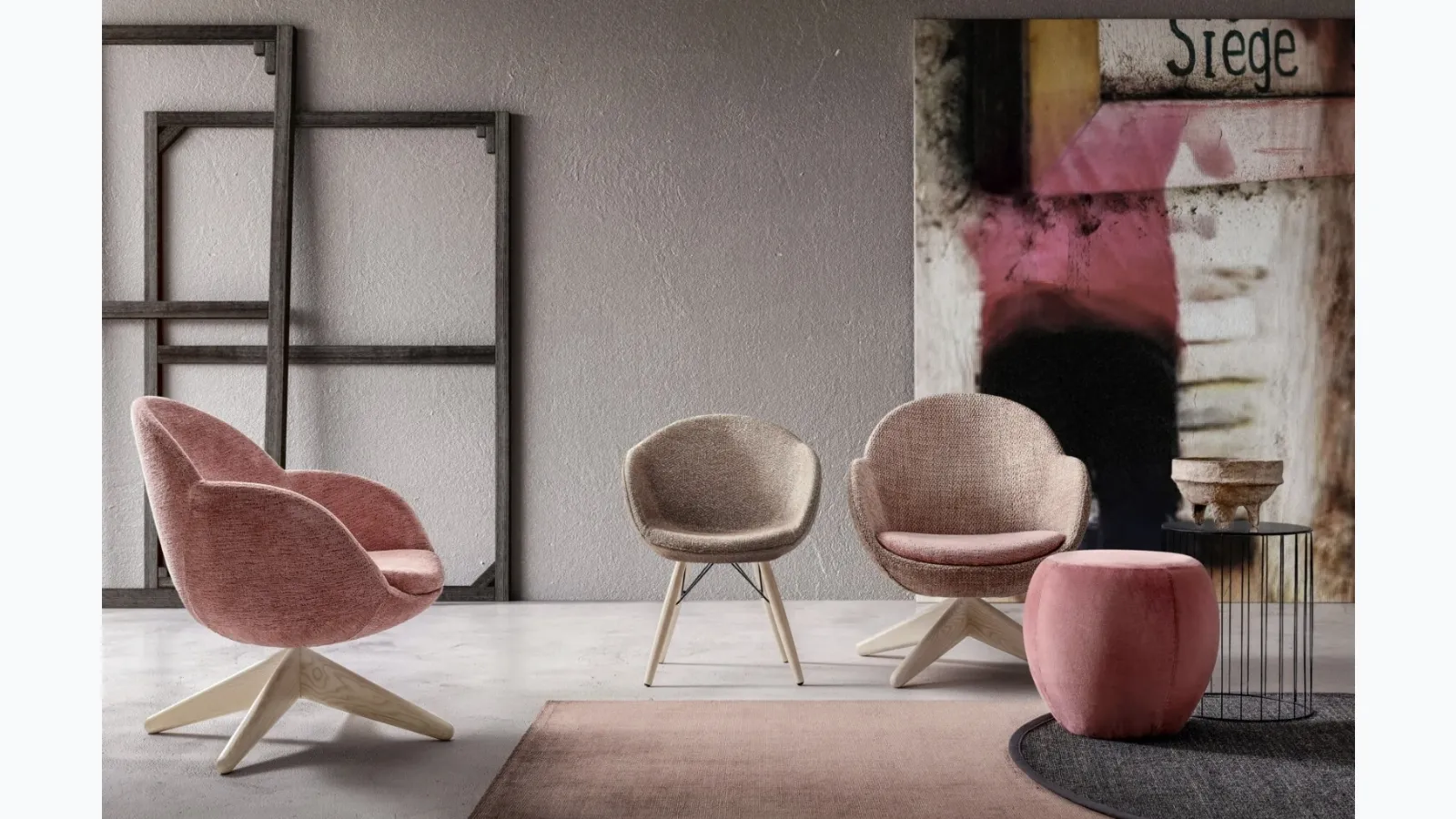 Cloud armchairs by Samoa.