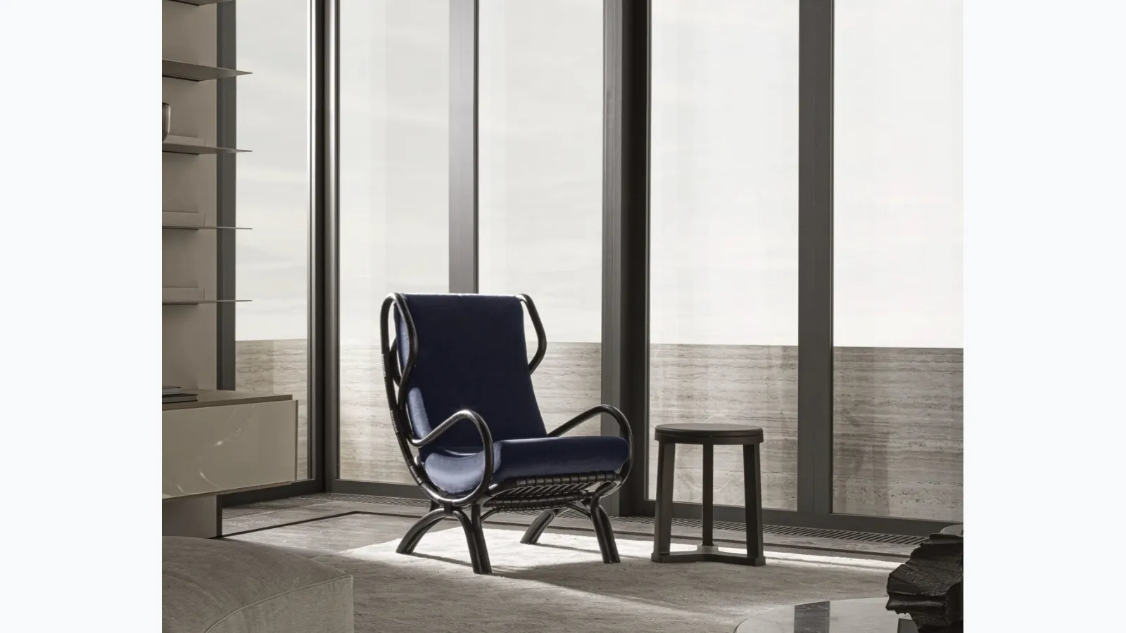 Continuum D-163-7 armchair by Molteni &